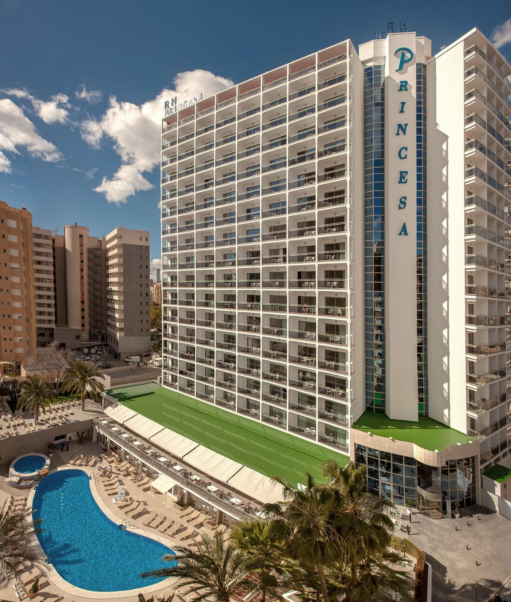 Rh Princesa Hotel & Spa 4* Sup Benidorm Eksteriør billede