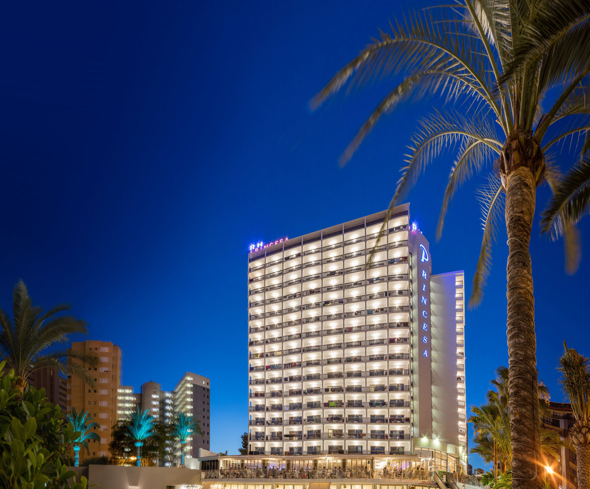 Rh Princesa Hotel & Spa 4* Sup Benidorm Eksteriør billede